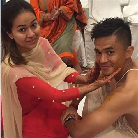 sunil chhetri wife|Sunil Chhetri Reveals How He Married His。